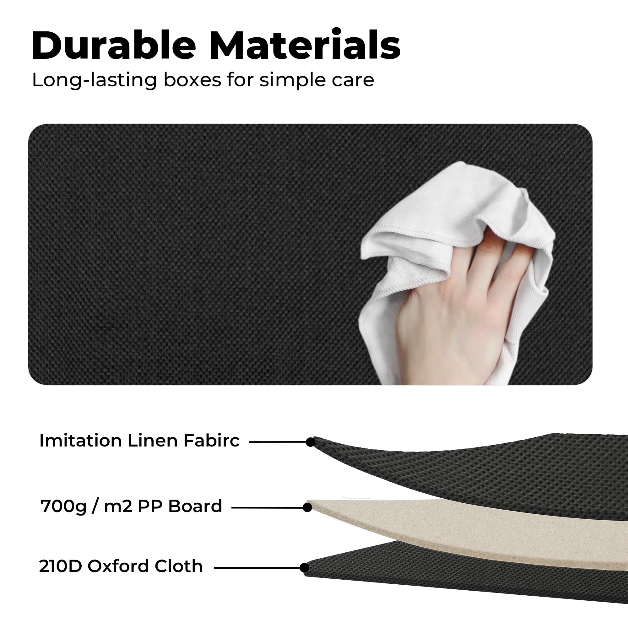 GRANNY SAYS easy clean surface with damp cloth maintenance