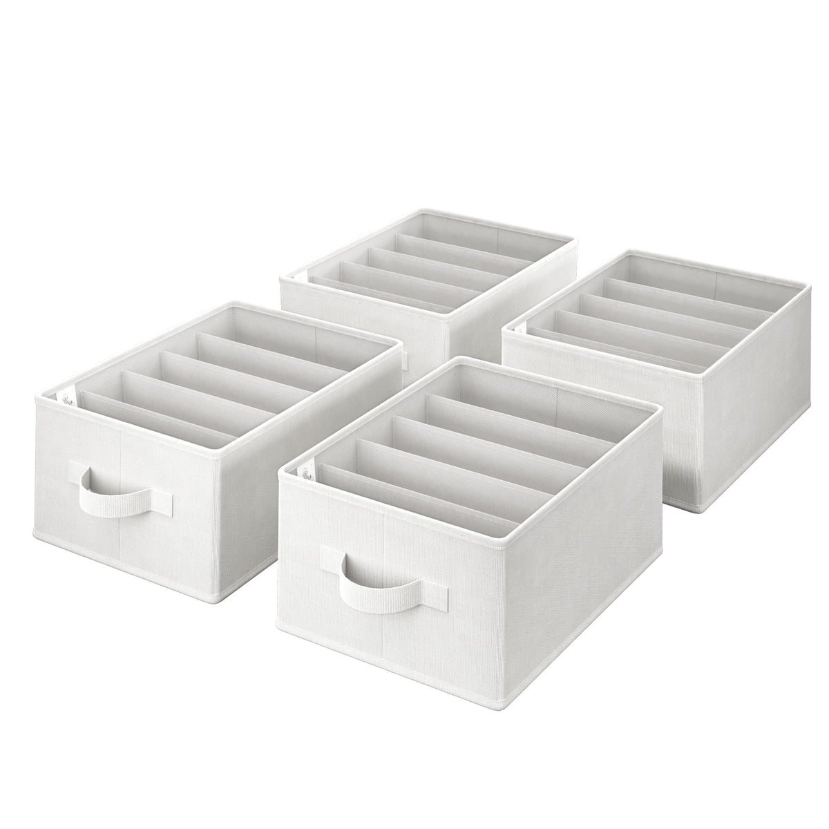 GRANNY SAYS wardrobe organizer five-grid setup for easy pants and tee storage.