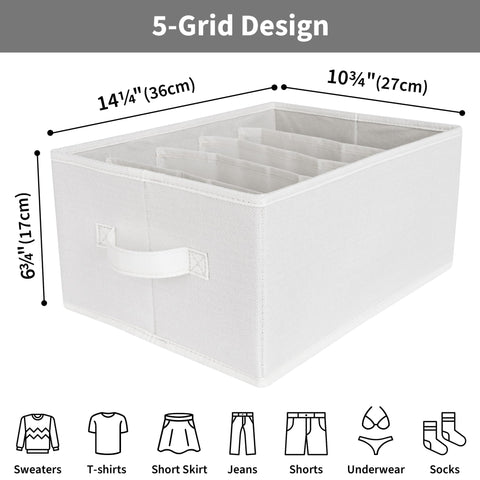 GRANNY SAYS wardrobe organizer foldable bottom panel for flexible setup.