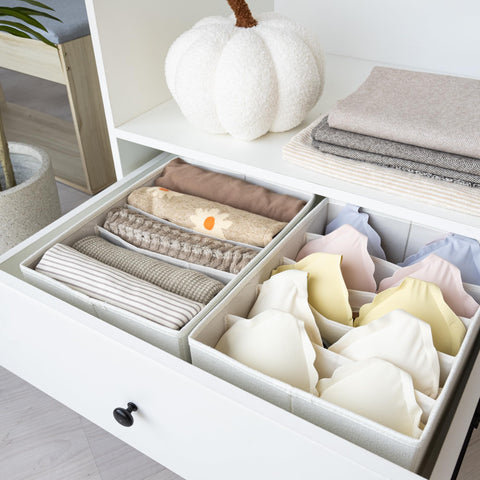 GRANNY SAYS wardrobe organizer stackable design saves closet space.