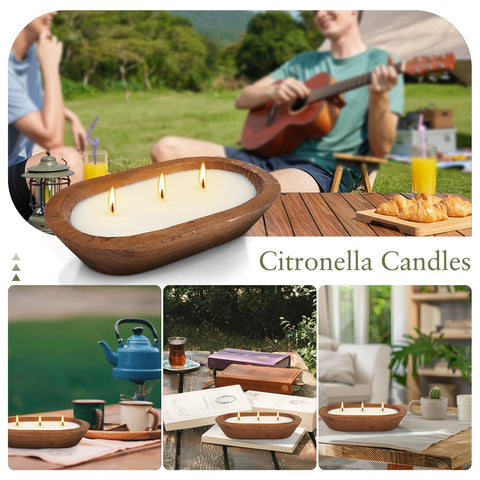 Grcdoyvl citronella candle as elegant decor for living room or garden