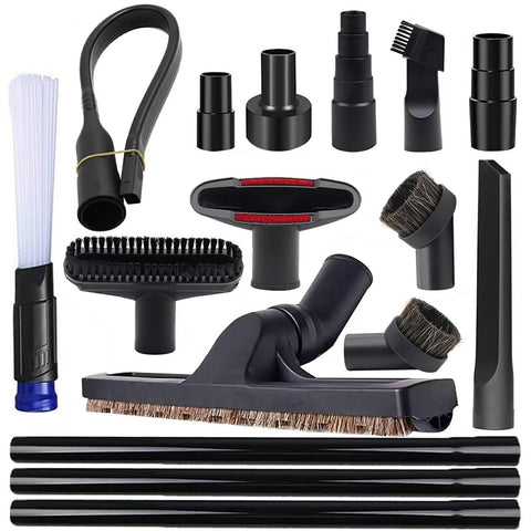 GREAPA 16 pcs universal vacuum attachments kit for versatile home cleaning.