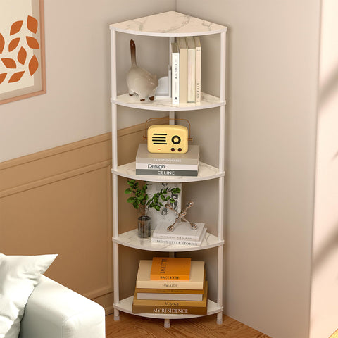 Kitchen corner setup using the Greatseas shelf for organized storage