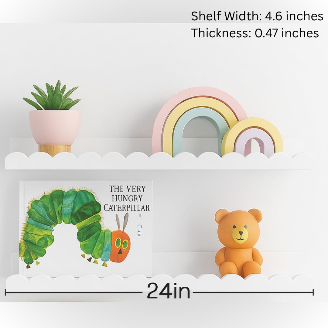 Green Goods Supply scalloped edge design adds charm to any room
