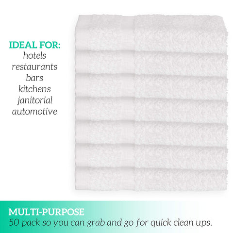Green Lifestyle multi-use washcloths image highlights spa-like softness for body and hands.