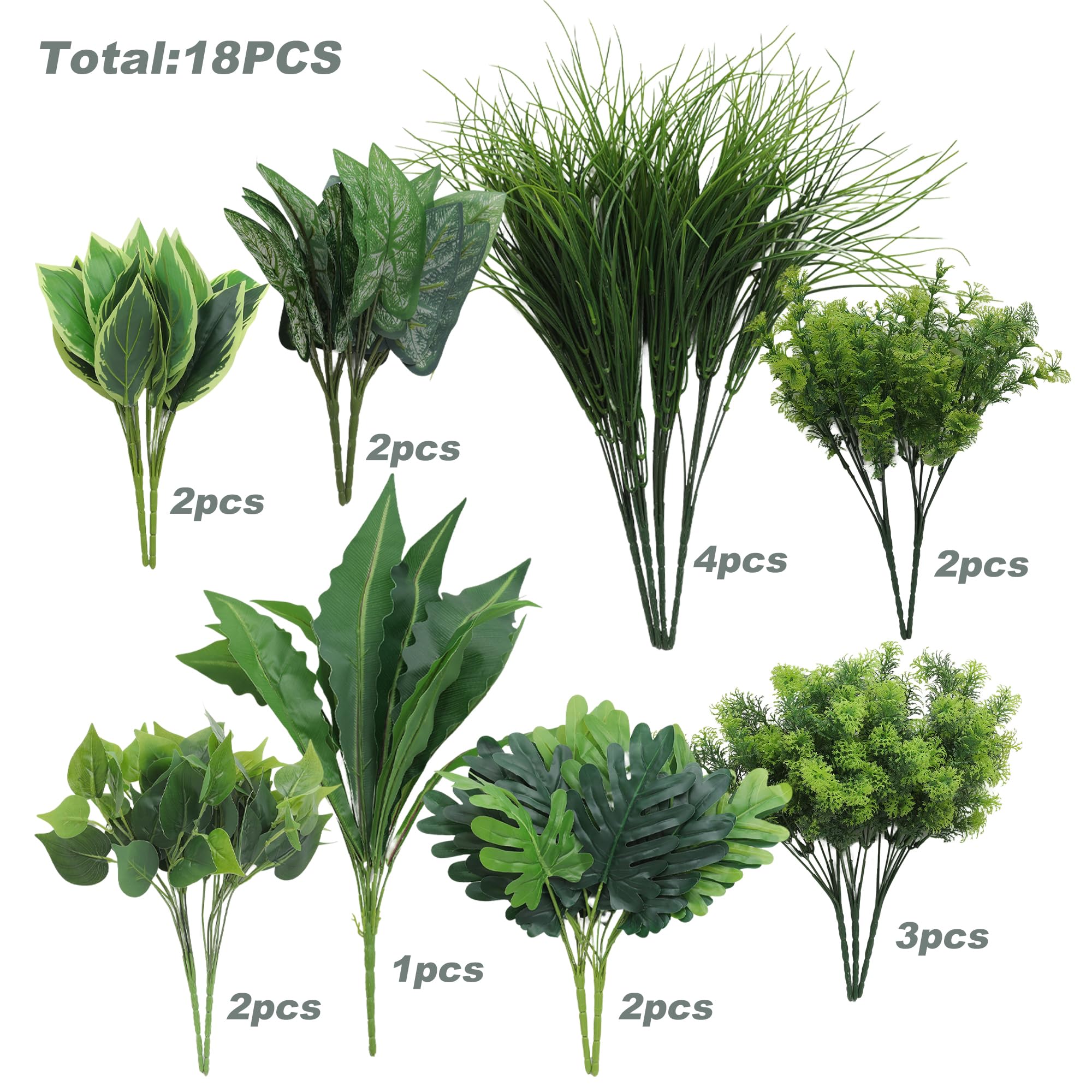 Green Moon front porch decor enhances curb appeal with realistic greenery.