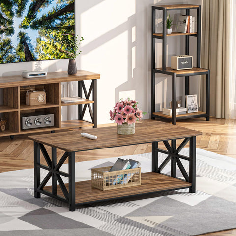 GreenForest coffee table versatile for coffee, side table, or display.