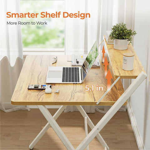 GreenForest desk in apartment-friendly layout fits tight rooms.
