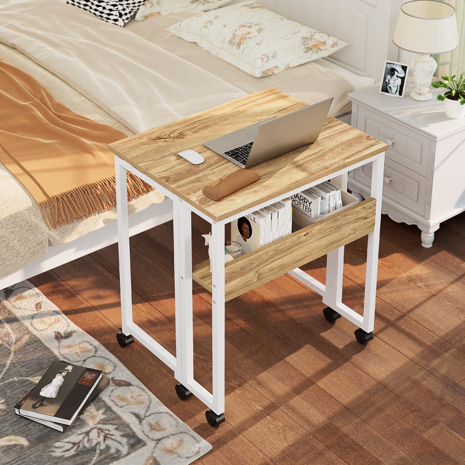 GreenForest folding desk dorm room spot offers portable study space on demand