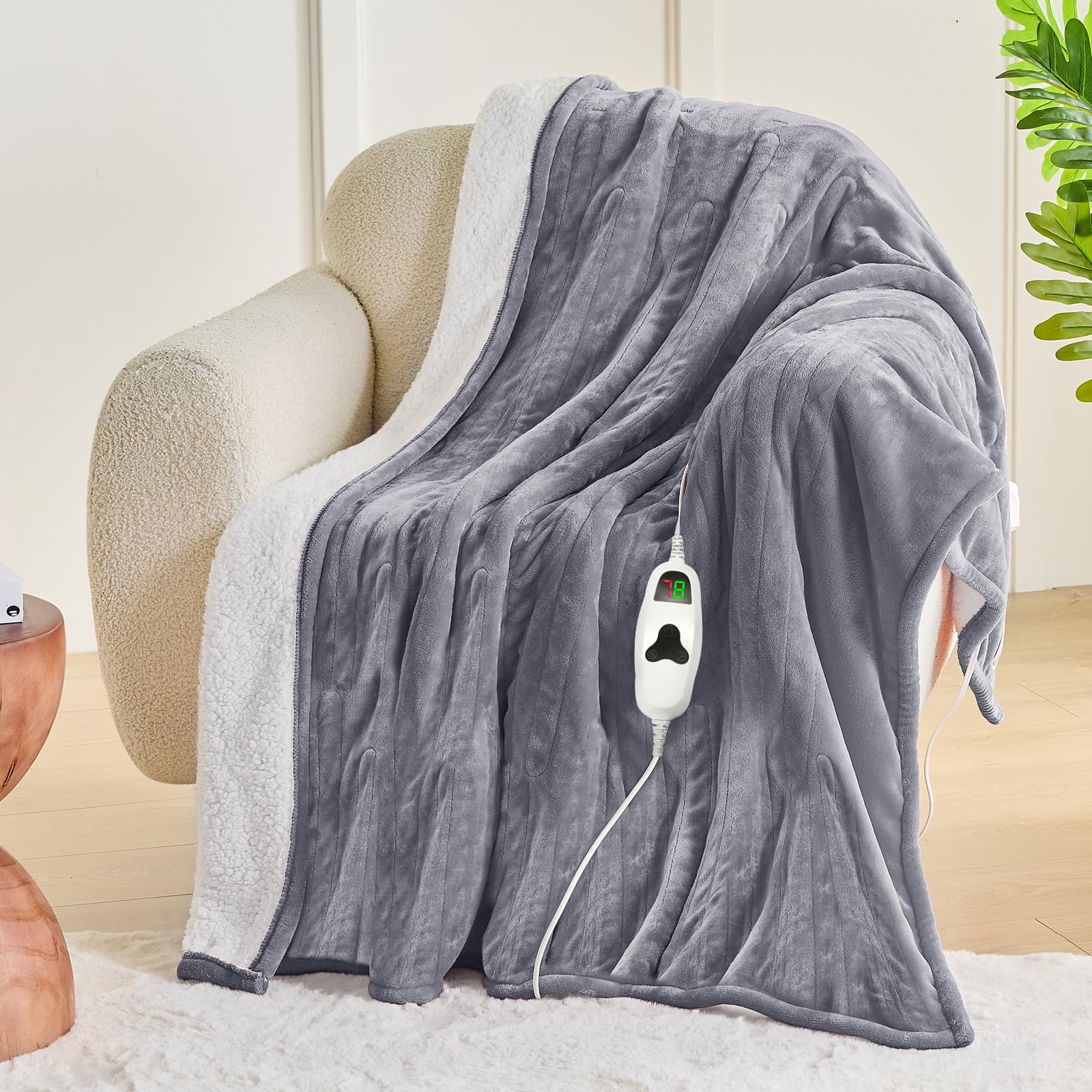 Greenoak cozy blanket ready for bed, couch, or office use