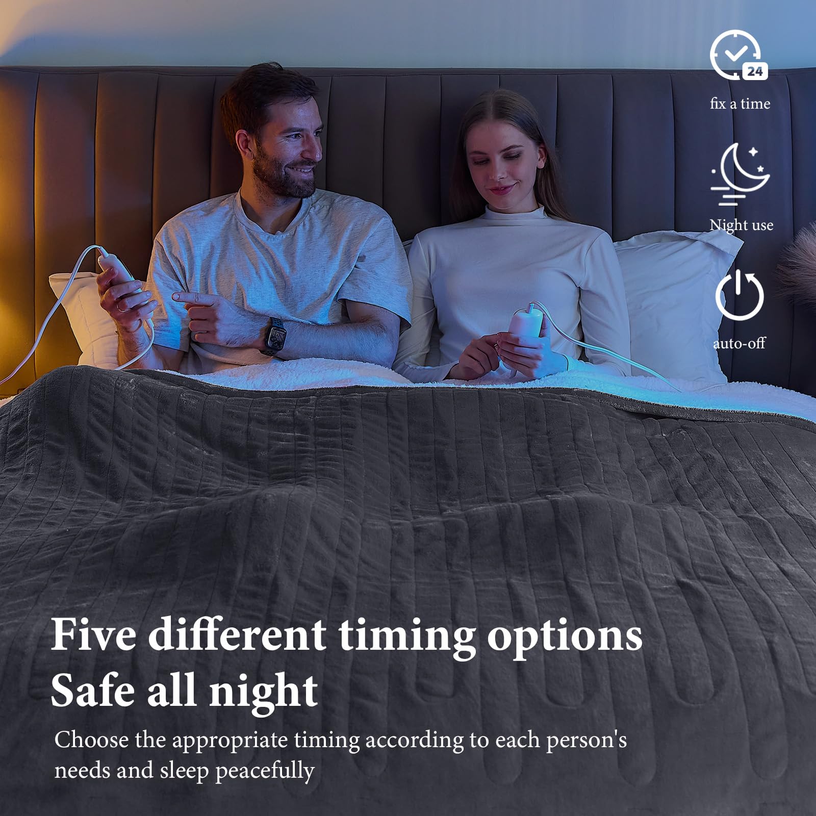 Greenoak safety features prevent overheating with automatic shutoff