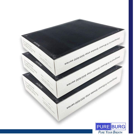 GreenR3 replacement filter packaging ensures safe storage and handling.