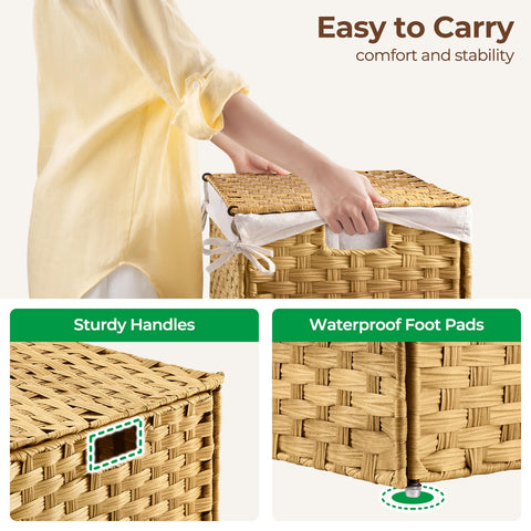 GREENSTELL foldable blanket storage bin fits under the bed