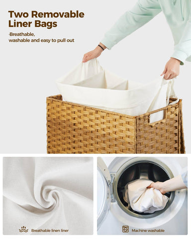 Greenstell 2-section liner bags for bulky items