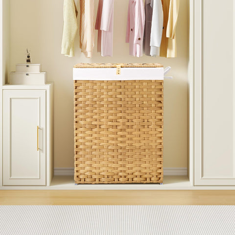 Greenstell Hamper with detachable liners simplifies loading and washing