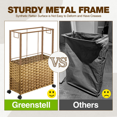Greenstell lightweight construction enables easy lifting and relocation.