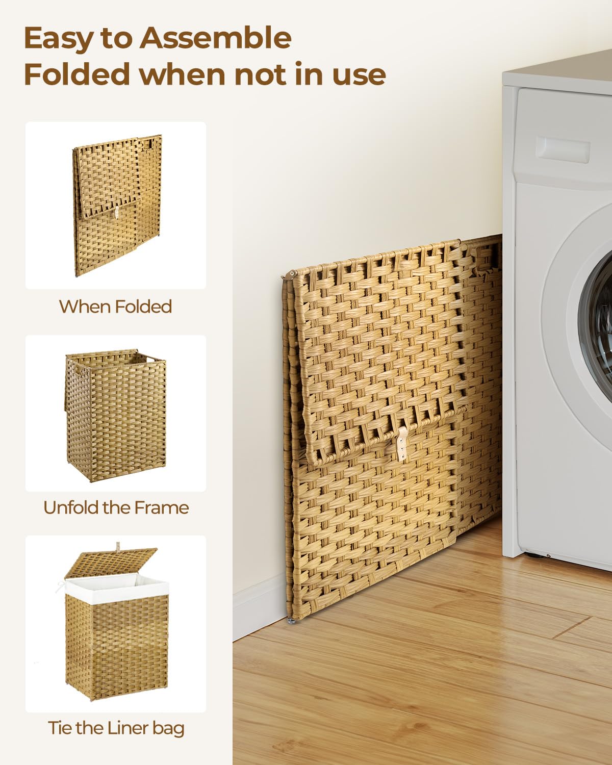Greenstell Hamper in a room-ready setup for clothes, towels, or toys