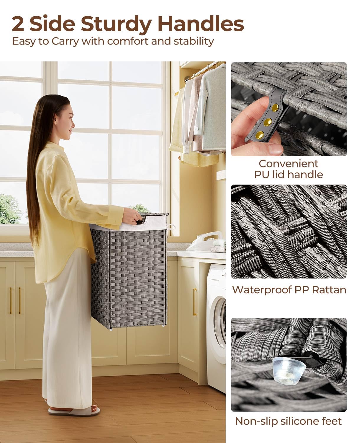 Greenstell two liner bags simplify sorting and carrying laundry