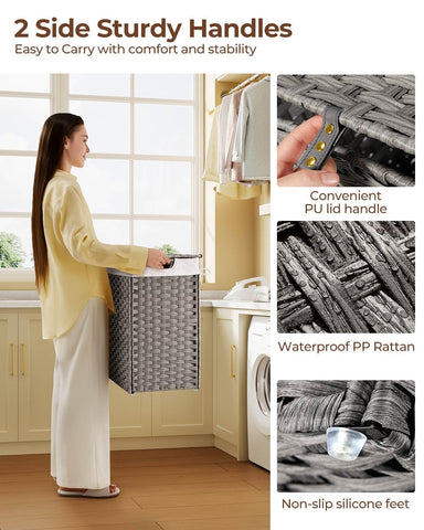 Greenstell two liner bags simplify sorting and carrying laundry