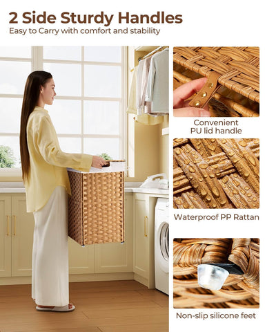 Greenstell two removable liner bags enable easy washing and quick bag swaps.