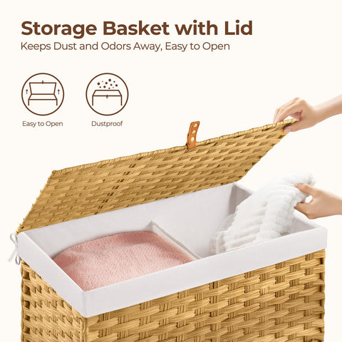 GREENSTELL lid reduces dust and odors during storage.