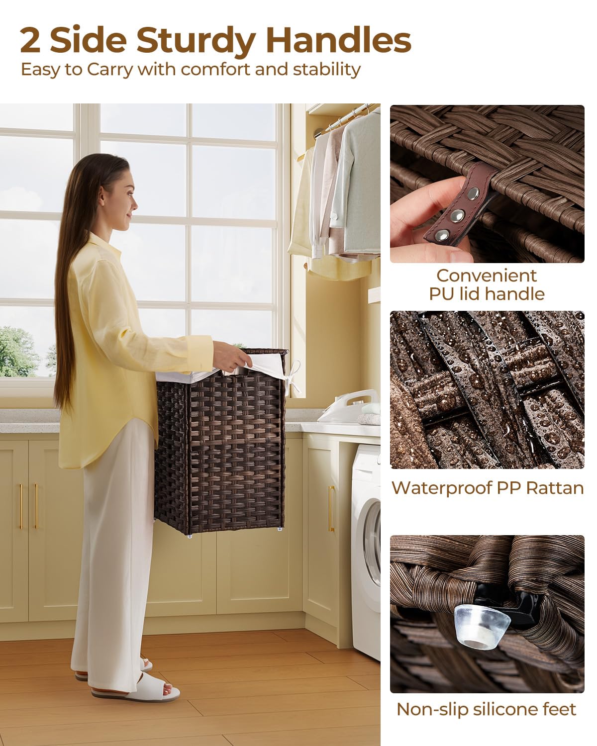 Greenstell mesh laundry bags simplify washing and prevent tangling.