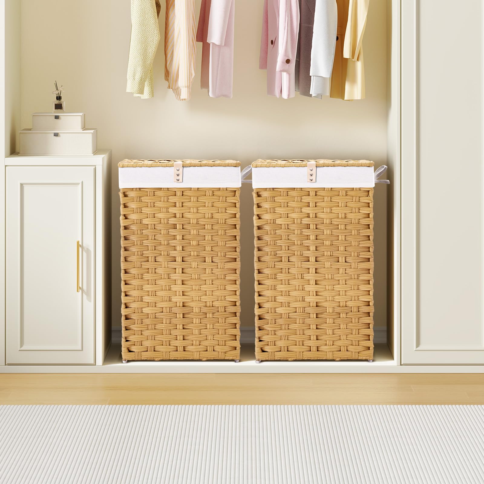 GREENSTELL removable liner bags enable easy transport to the washer