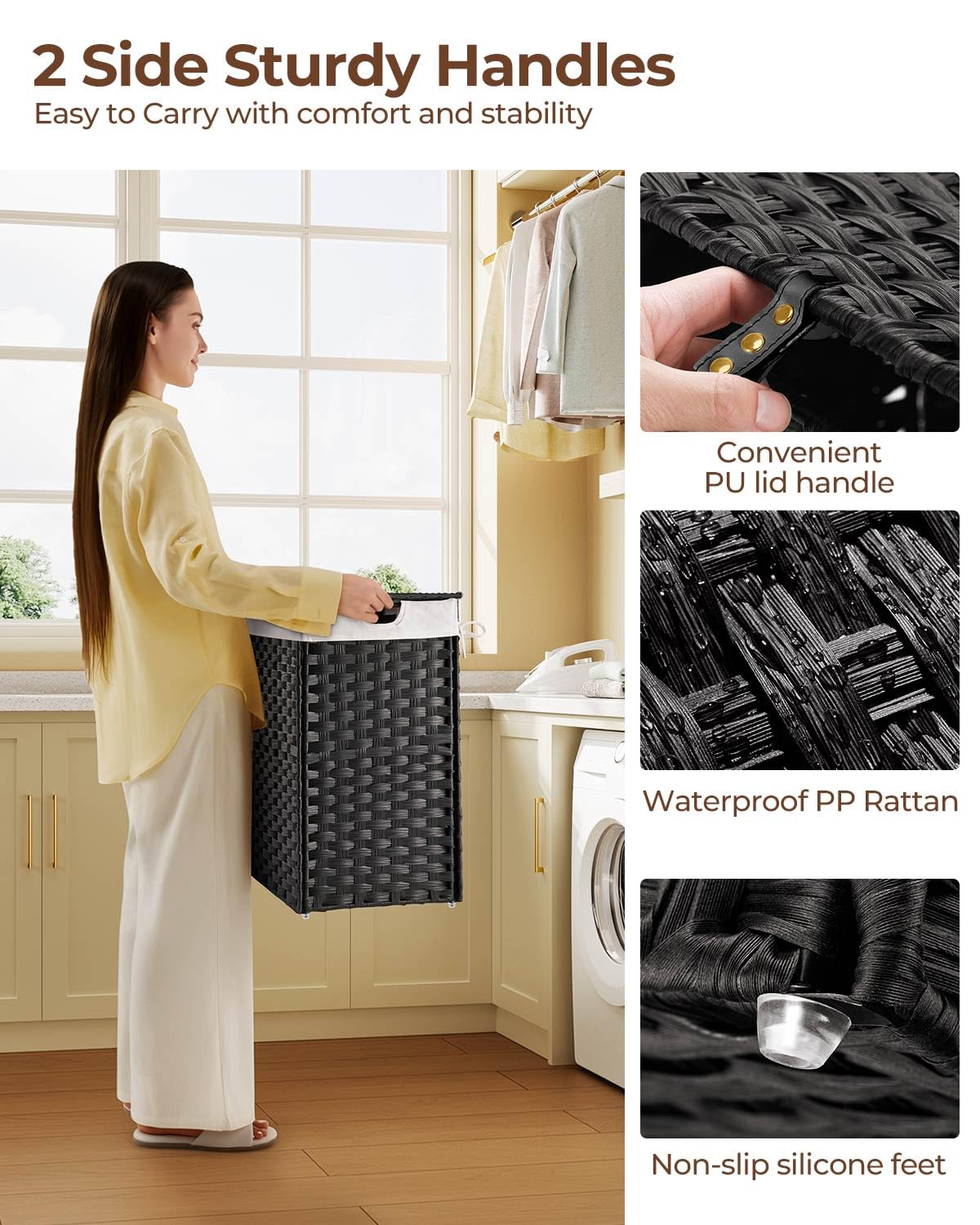 Greenstell Thickened iron frame supports heavy loads with stability.