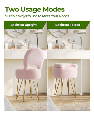 GREENSTELL anti-slip feet protect floors while keeping the stool steady.