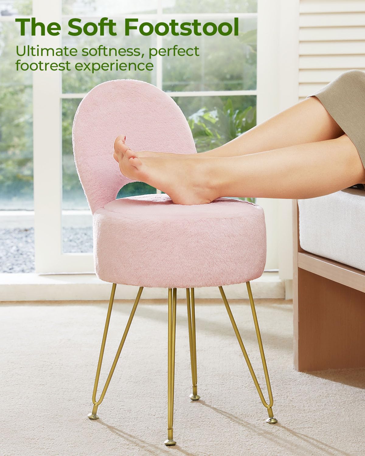GREENSTELL compact dimensions show small-space suitability for teen vanity.