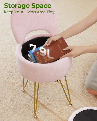 GREENSTELL gold-finished metal legs provide sturdy support and style.