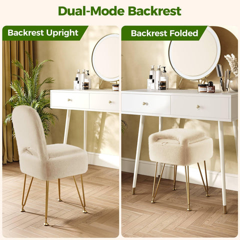 GREENSTELL sturdy gold-finished metal legs for stability and floor protection