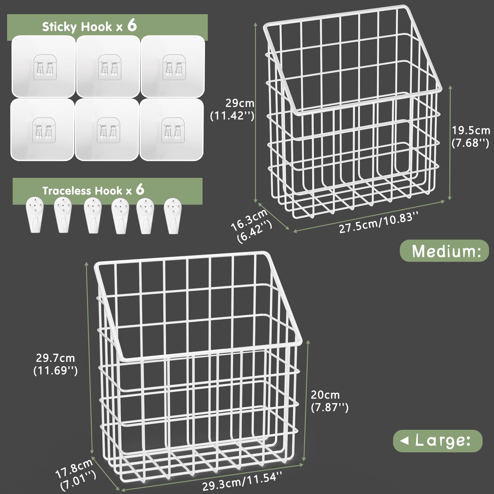 Greentainer wall-mounted bath shelf with adhesive mounting for easy installation.