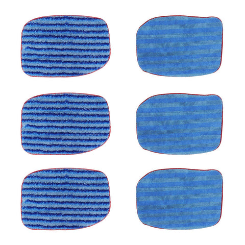 GreeSuit soft microfiber pad for MC1375 on a sealed floor, gentle cleaning.