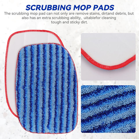 GreeSuit washable microfiber pads reusable after cleaning sessions.
