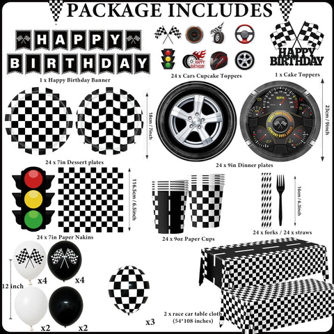 GREHUMOR race car cups for beverages at a fast paced party.