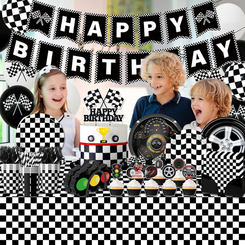 GREHUMOR 7-inch race car plates ideal for kid-friendly meals.
