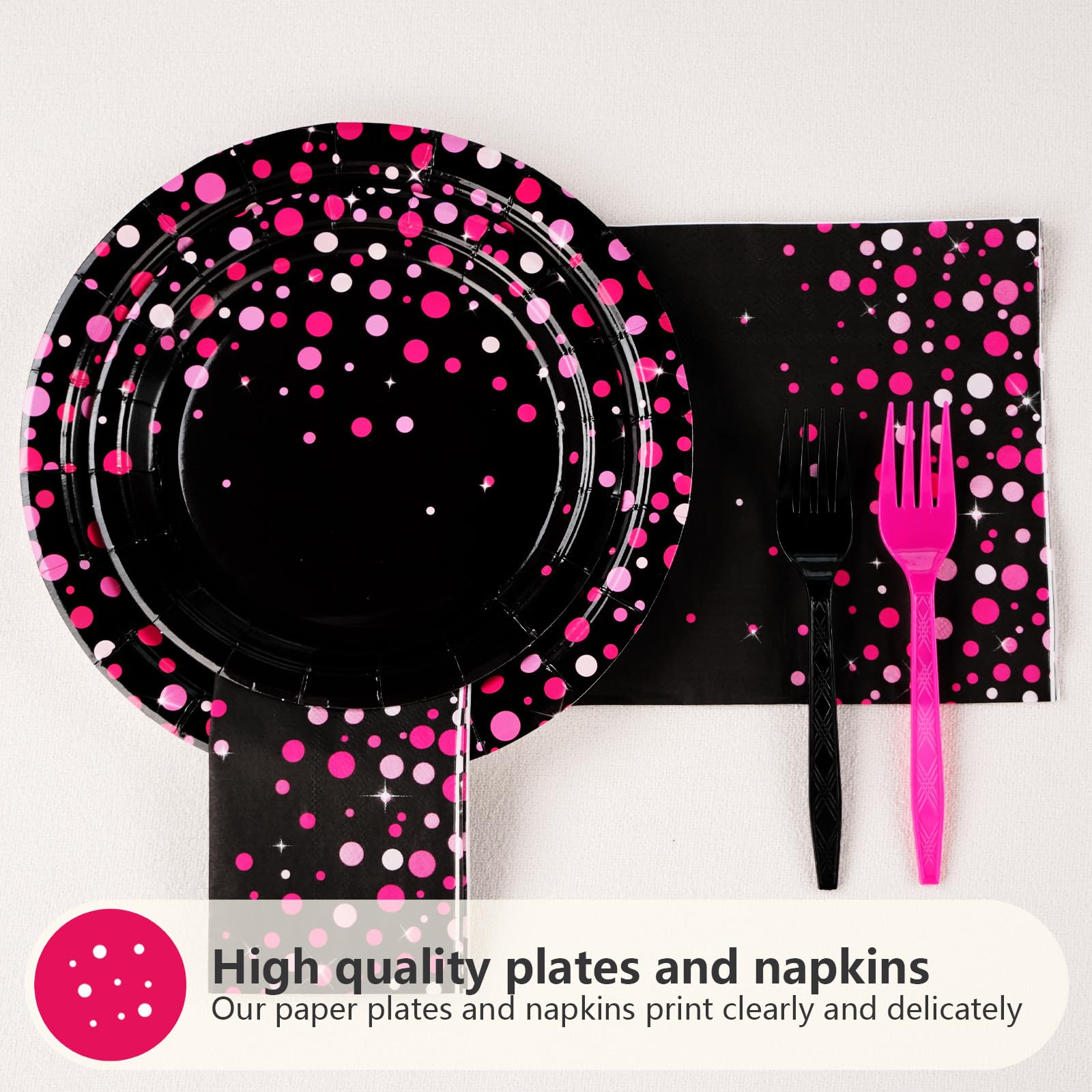 Grencian set suits birthdays, showers, graduations for effortless themed celebrations.
