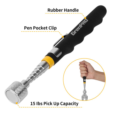 GRENPRO portable design makes storage and transport easy after cleanup.