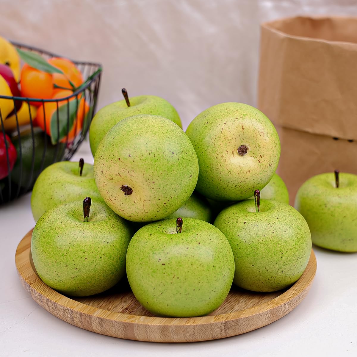 Gresorth kitchen counter decor keeps your space bright and clean.