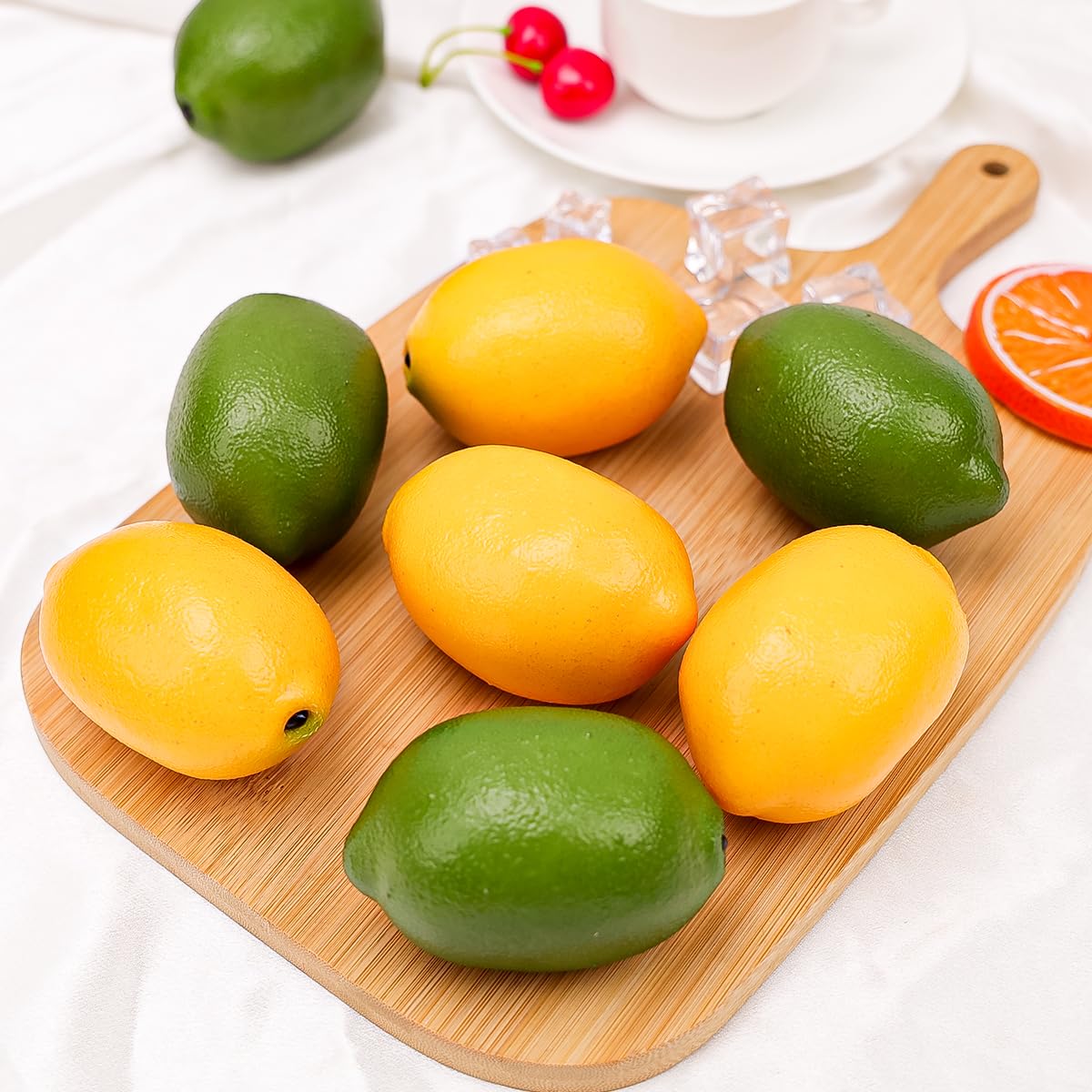 Gresorth lemon on table decor for kitchen or living room