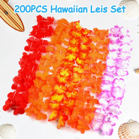 Grestar Hawaiian leis are 40 inches long for versatile wear
