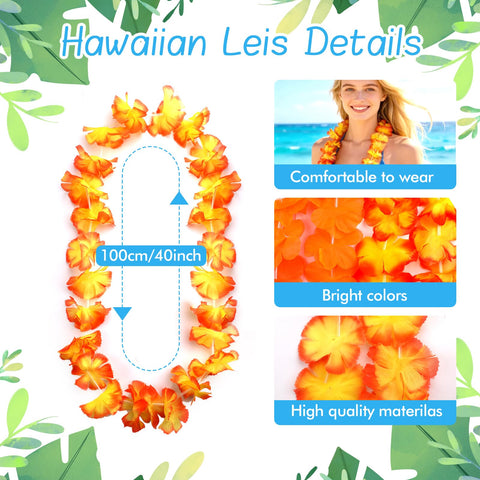 Grestar Hawaiian leis bundled ten per style for easy large-event setup