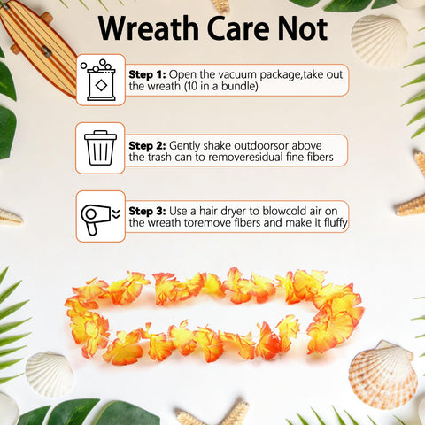 Grestar leis brighten summer events and luau decor at gatherings