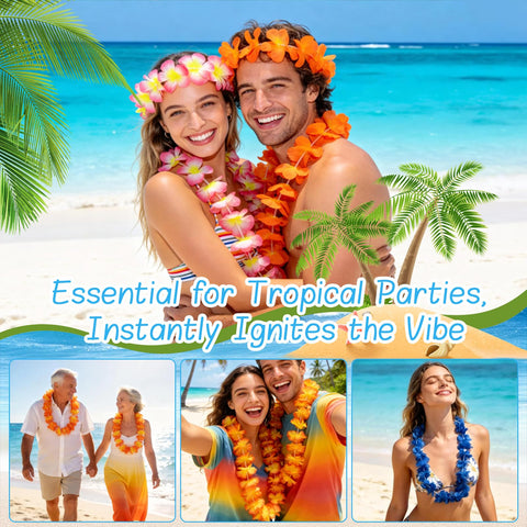 Grestar leis made of soft polyester for comfort during extended wear