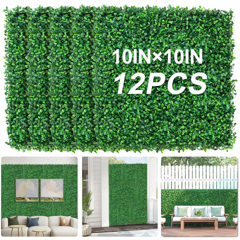 Grewyear grass wall panel close-up shows dense, lifelike greenery for a stylish backdrop.