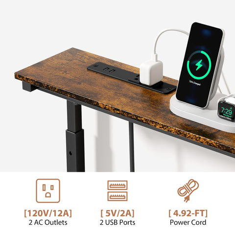GRLEAF tigerwood finish adds warm, stylish accent to space.