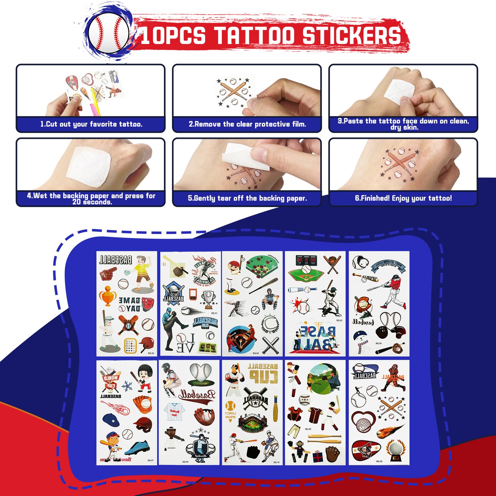 Grneric slap bracelets enable quick, fun activities during the party.