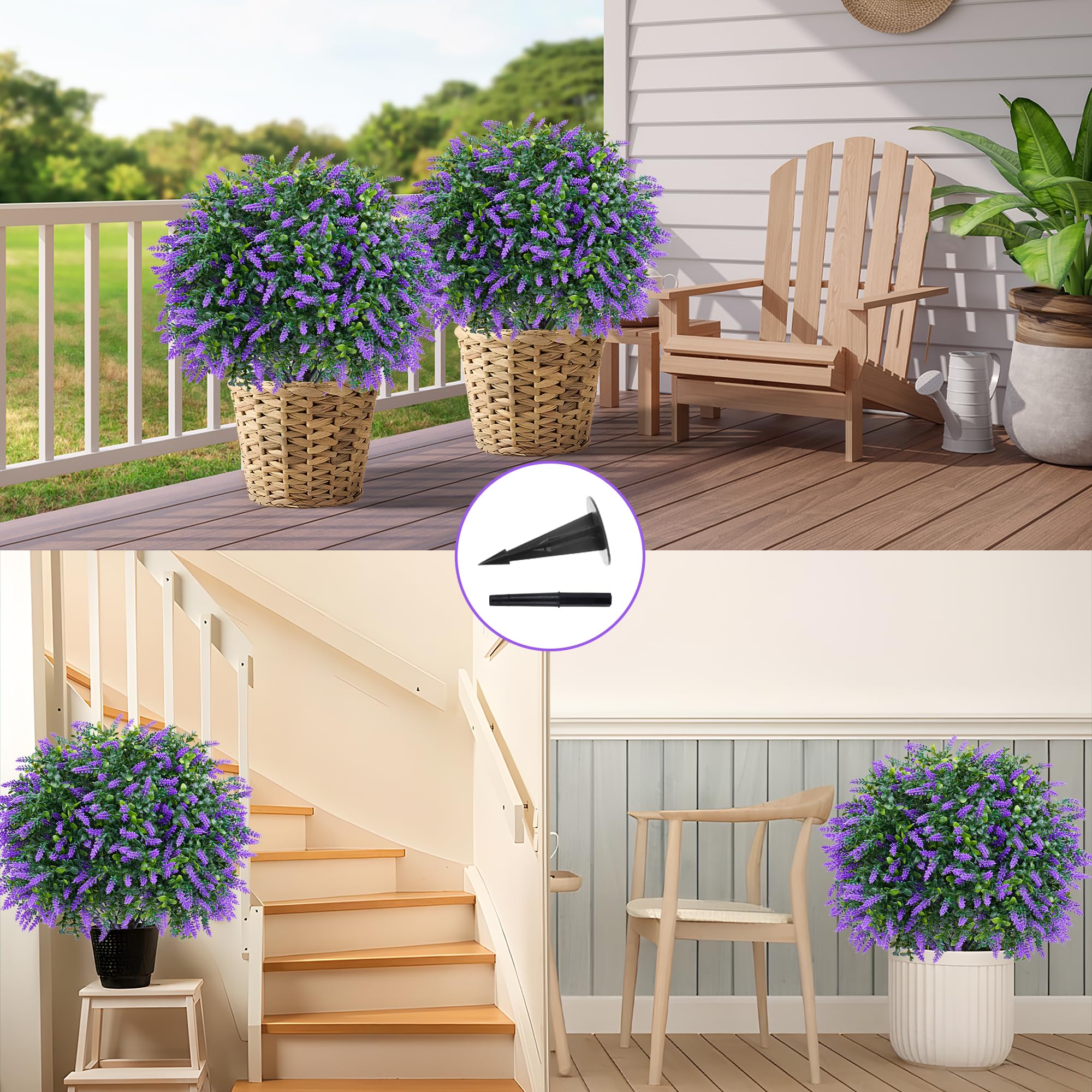 Detailed leaf texture on Grooy topiary ball adds realism.