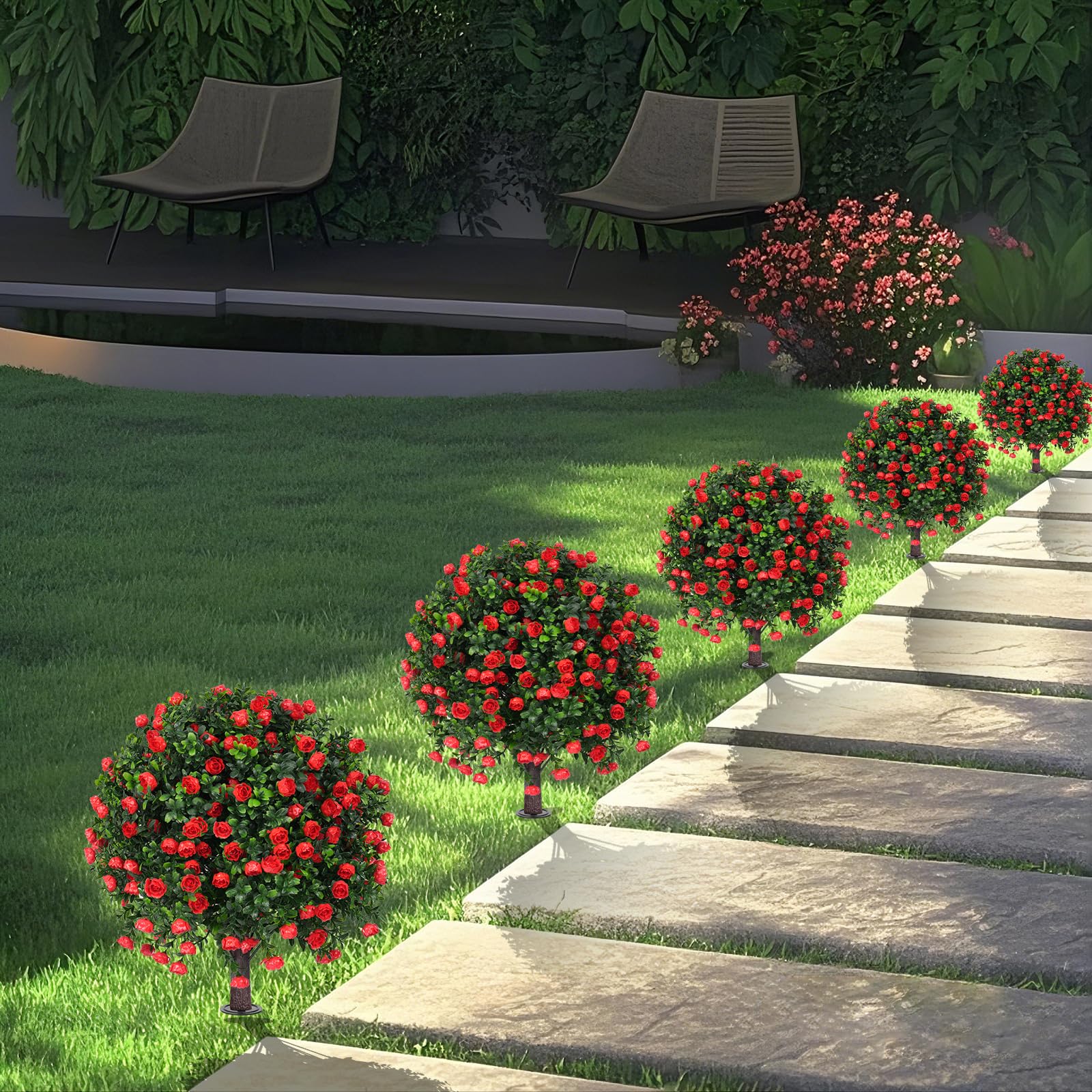 Grooy topiary stems bend and shape to fit space